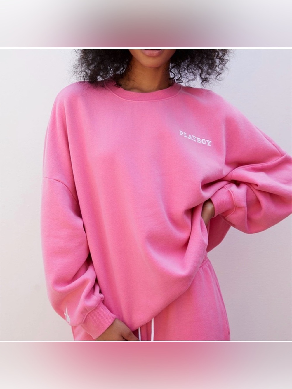 PLAYBOY Bubblegum Pink Sweater